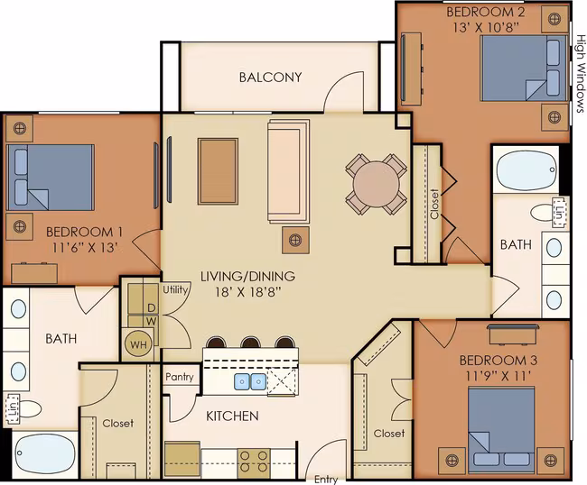 Unit 3311 3311 floor plan